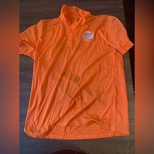 Orange AT&T t shirt size medium